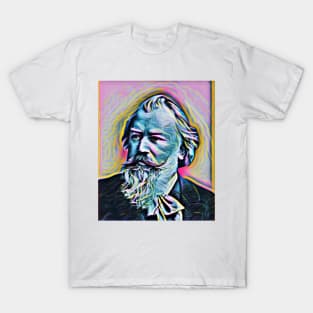 Johannes Brahms Portrait | Johannes Brahms Artwork 8 T-Shirt